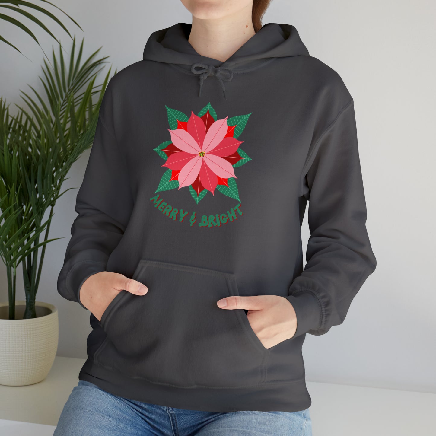 Poinsettias Unisex Heavy Blend™ Hooded Sweatshirt