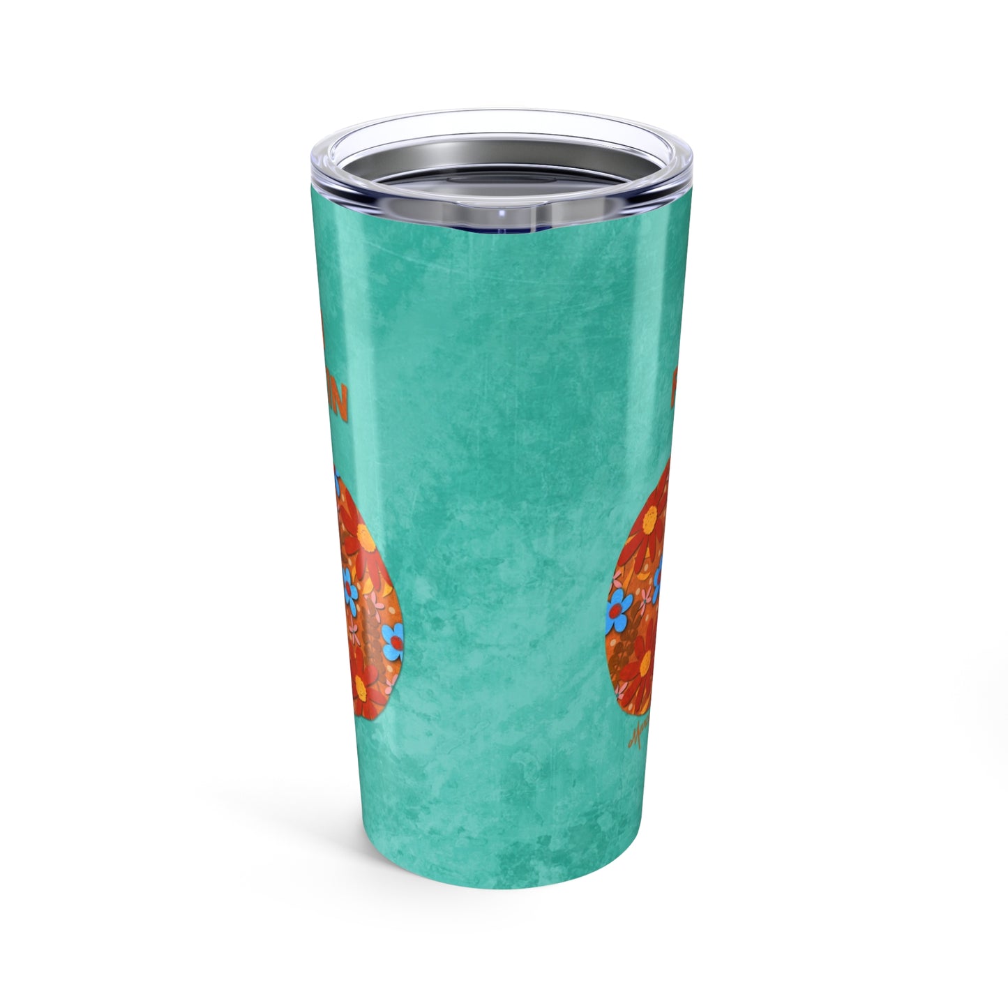 Hello Pumpkin Collage Tumbler