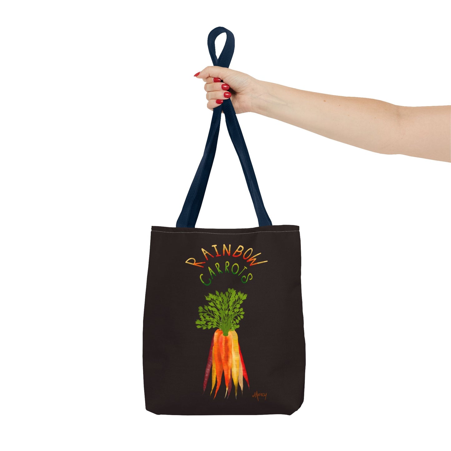 Rainbow Carrots Tote Bag