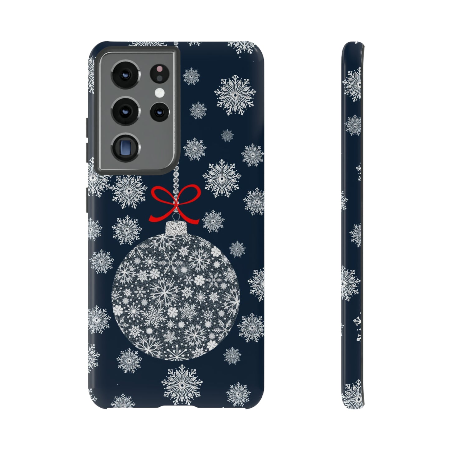 Sparkly Snowflake Bauble Tough Cases - Snowflake Bauble phone case