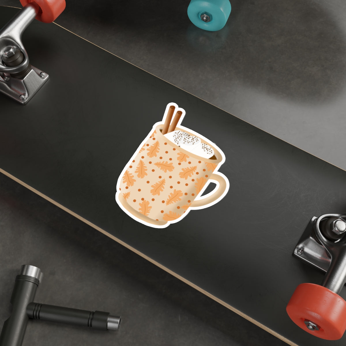 Hot Cocoa Cozy Mug Die Cut Sticker