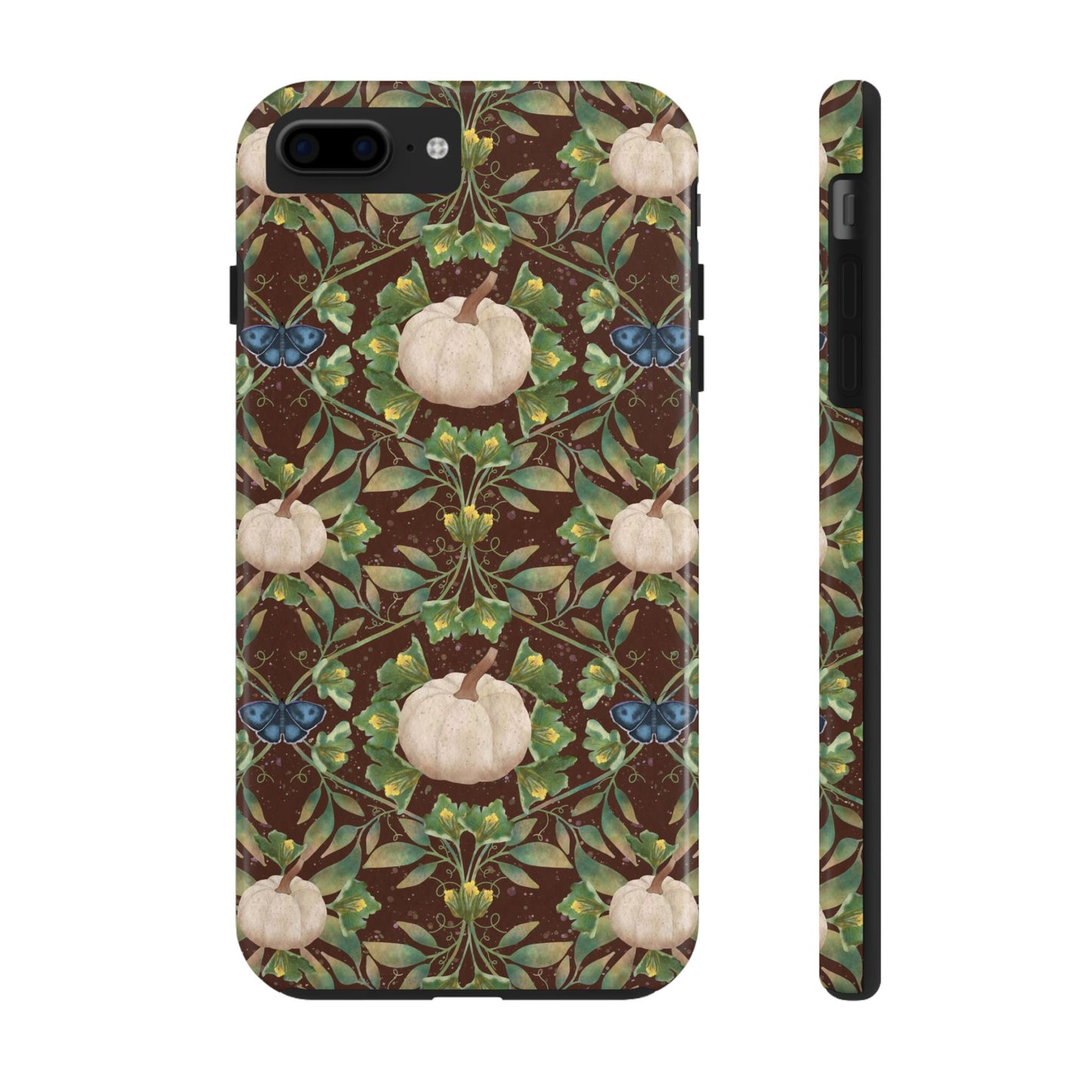 White Pumpkins Tough Phone Cases