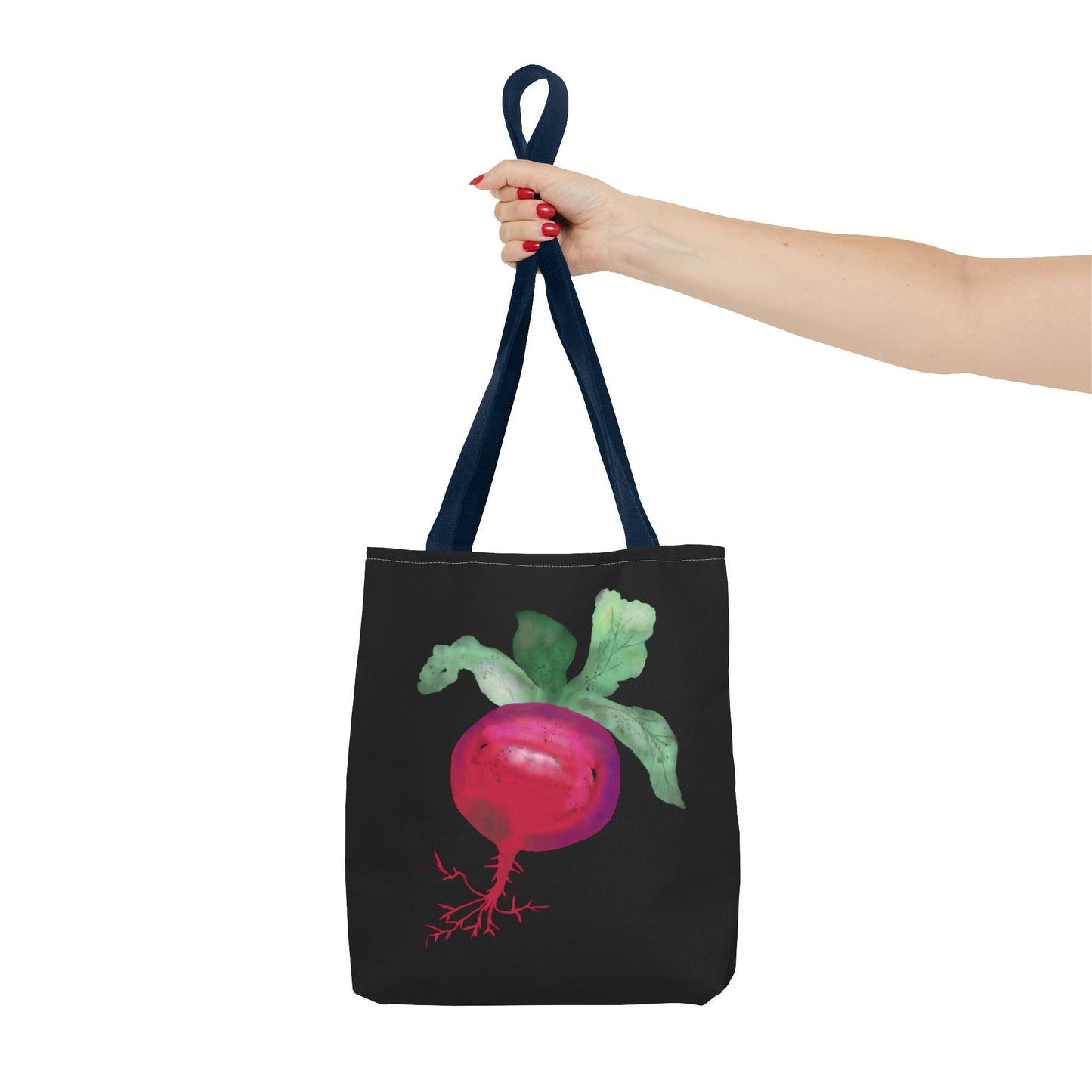 Radish Watercolor Painting Tote Bag