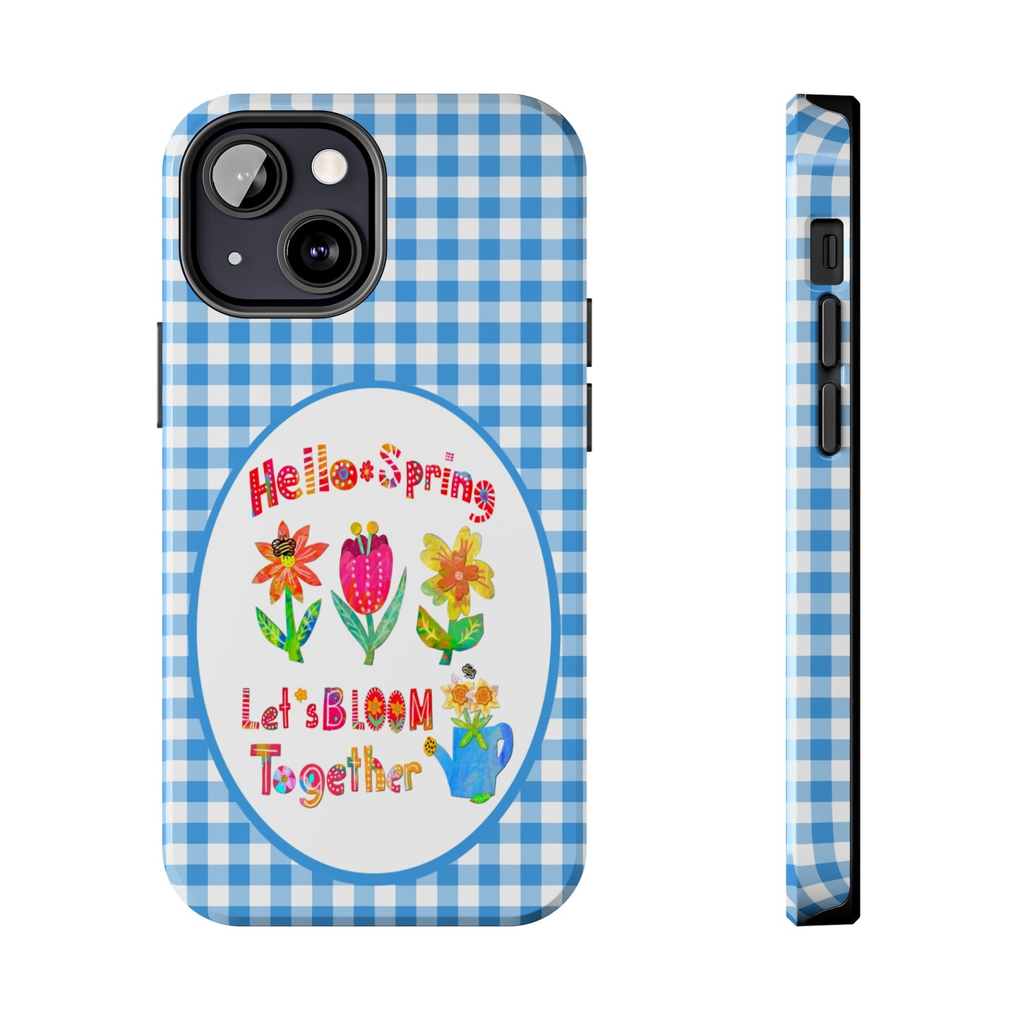 Hello Spring Collage Tough Phone Cases