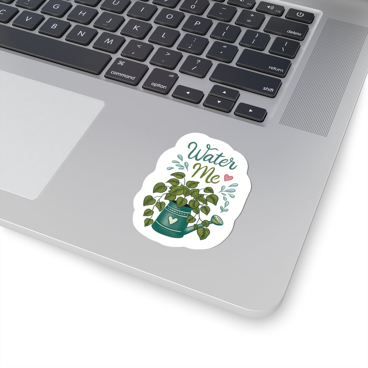 Water Me Plant Sticker — Cute Watering Can Pothos Sticker for Plant Lovers