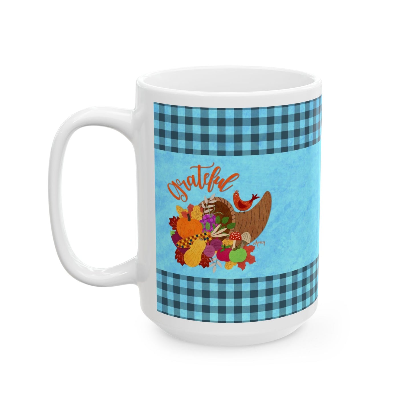 Cornucopia Collage Ceramic Mug 11oz & 15oz