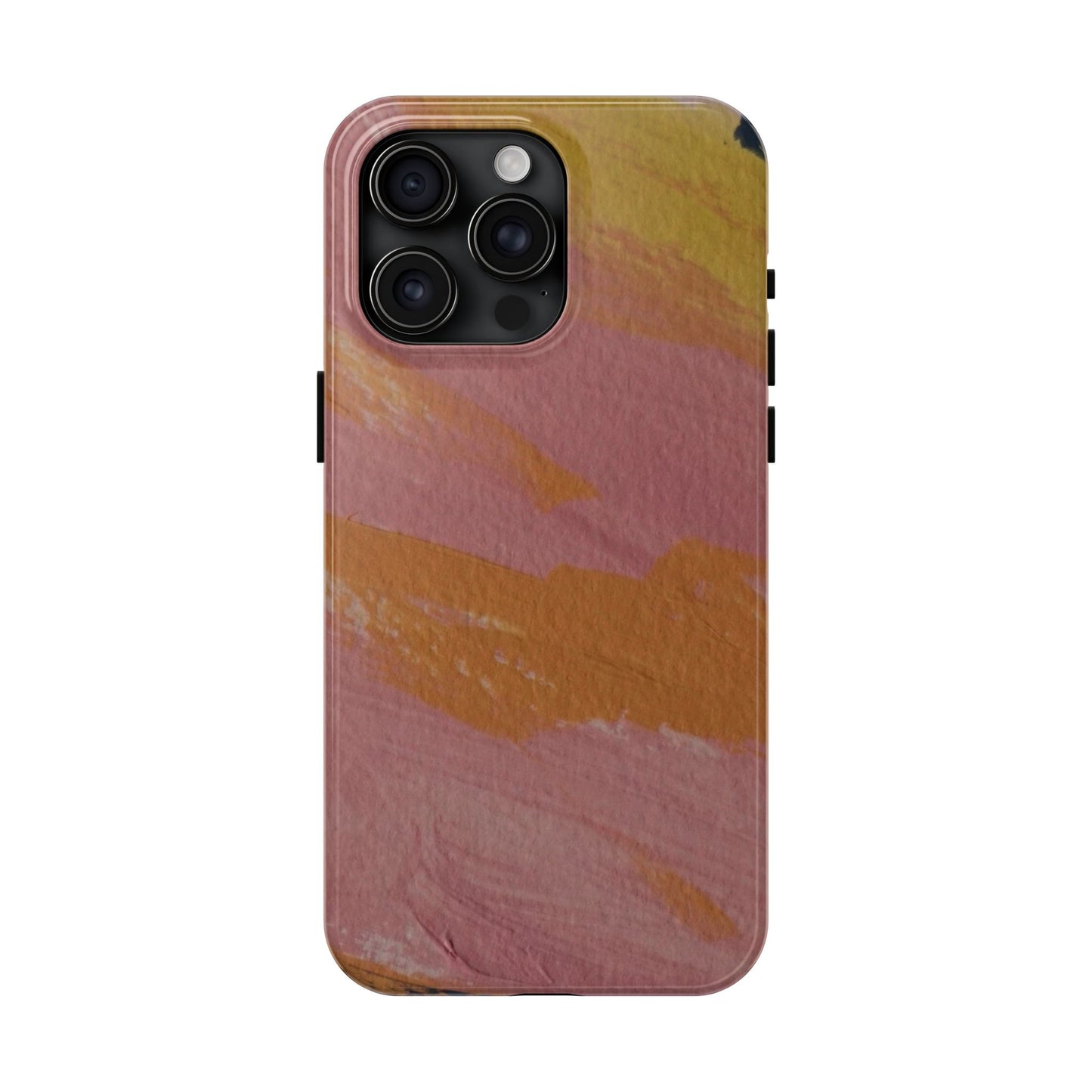 Abstract Pastel Pink Tough Phone Cases