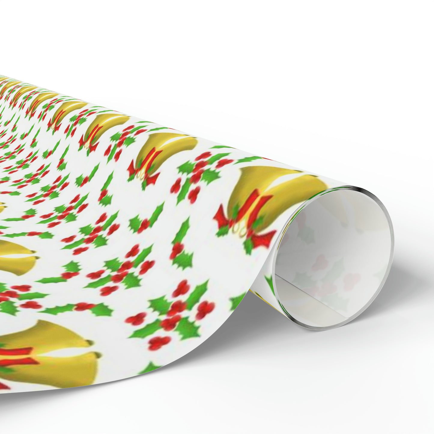 Bells and Holly Wrapping Papers