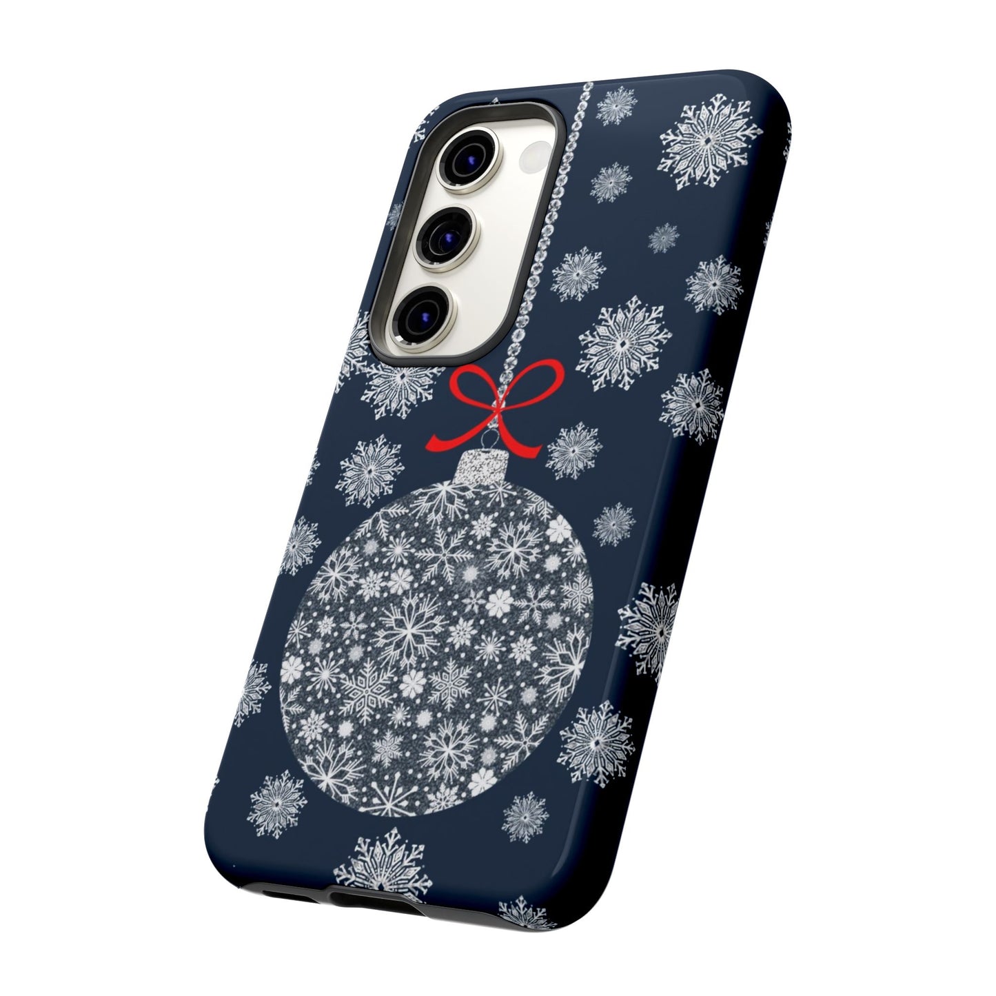 Sparkly Snowflake Bauble Tough Cases - Snowflake Bauble phone case