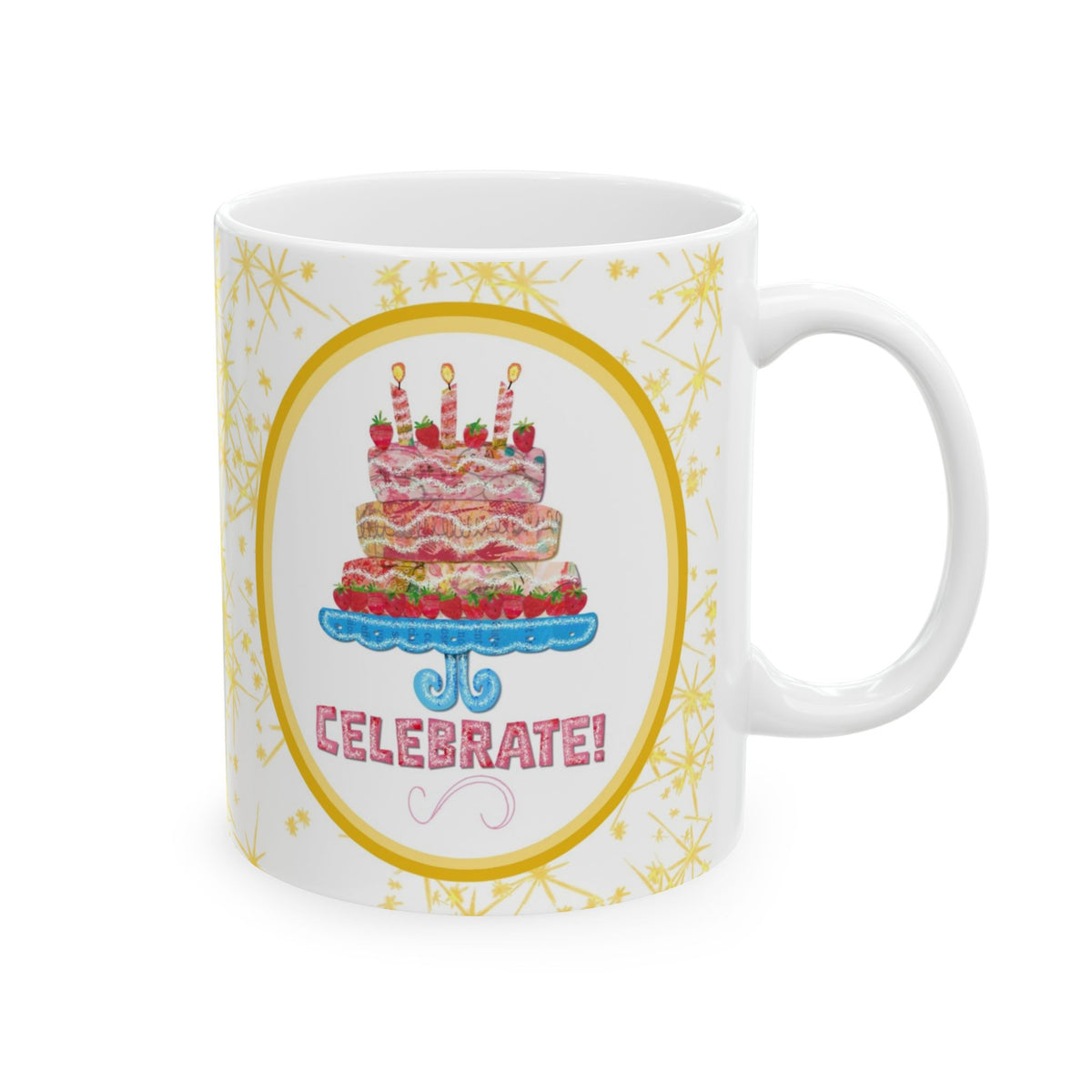 Celebrate! Collage Ceramic Mug 11oz & 15oz