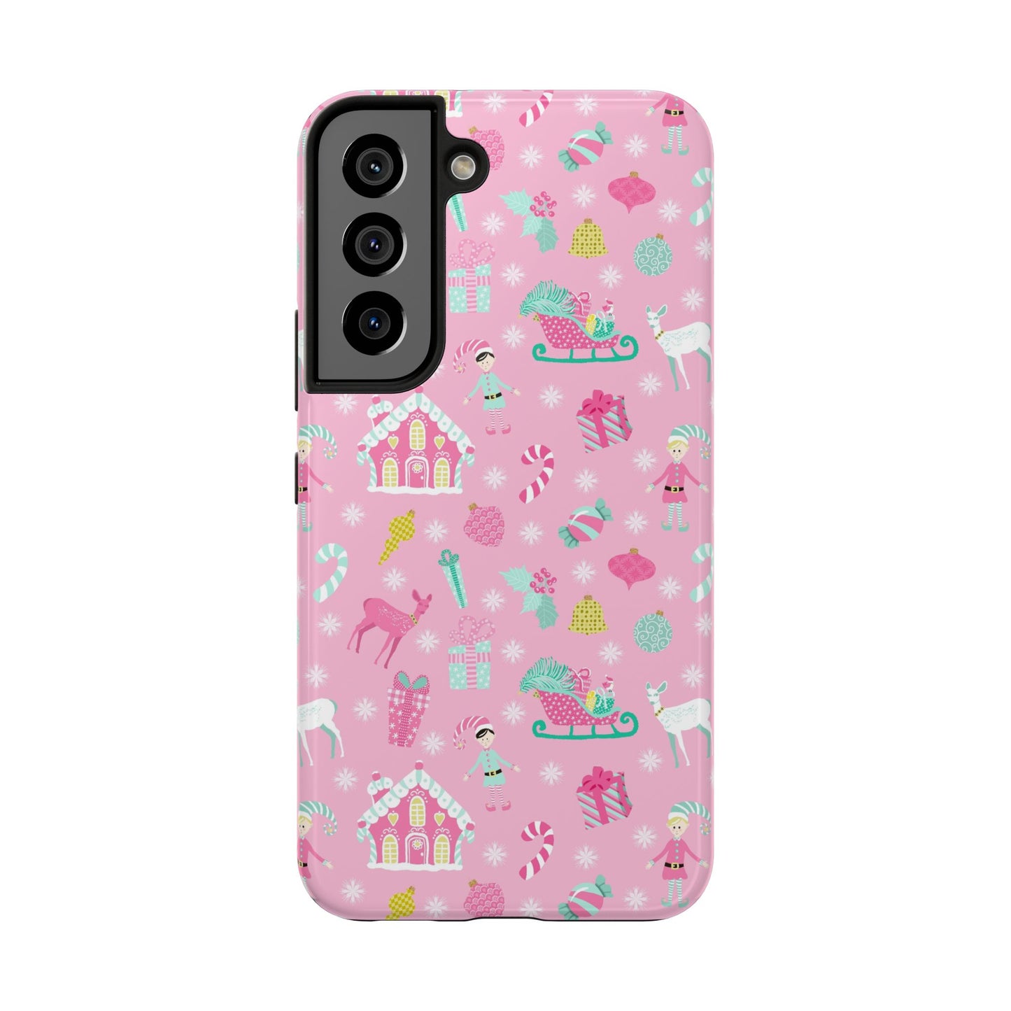 Pastel Christmas Tough Phone Cases