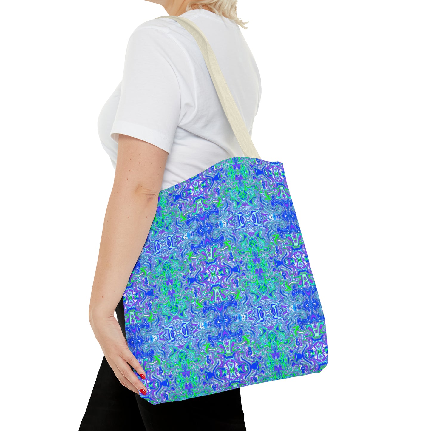 Boho Lavender Garden Tote Bag