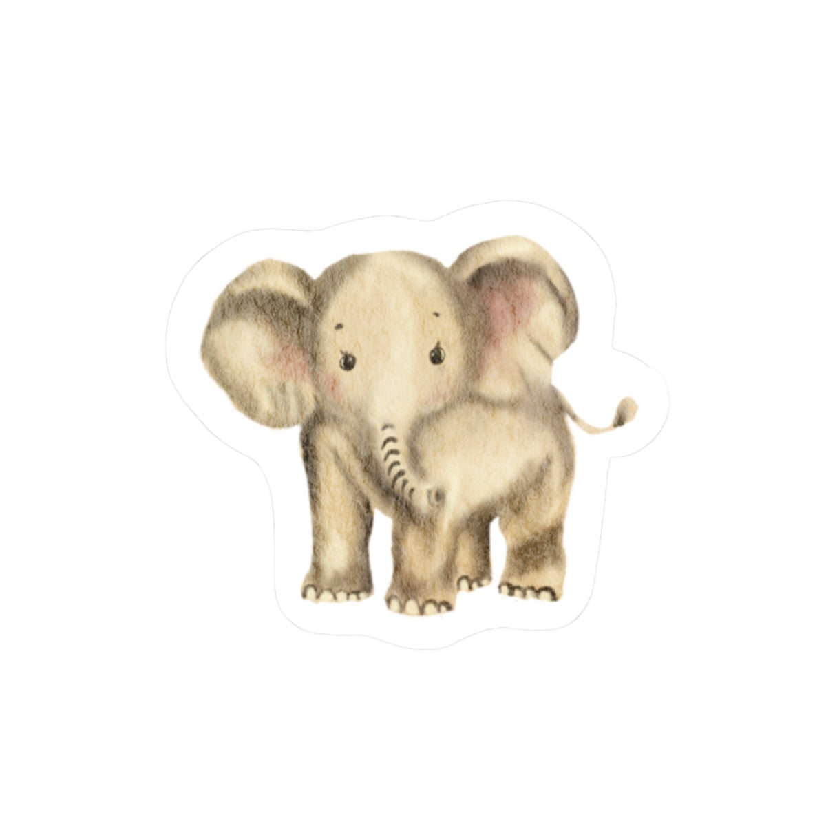 Baby Elephant from Pico’s Jungle Adventure Book Vinyl Kiss-Cut Sticker