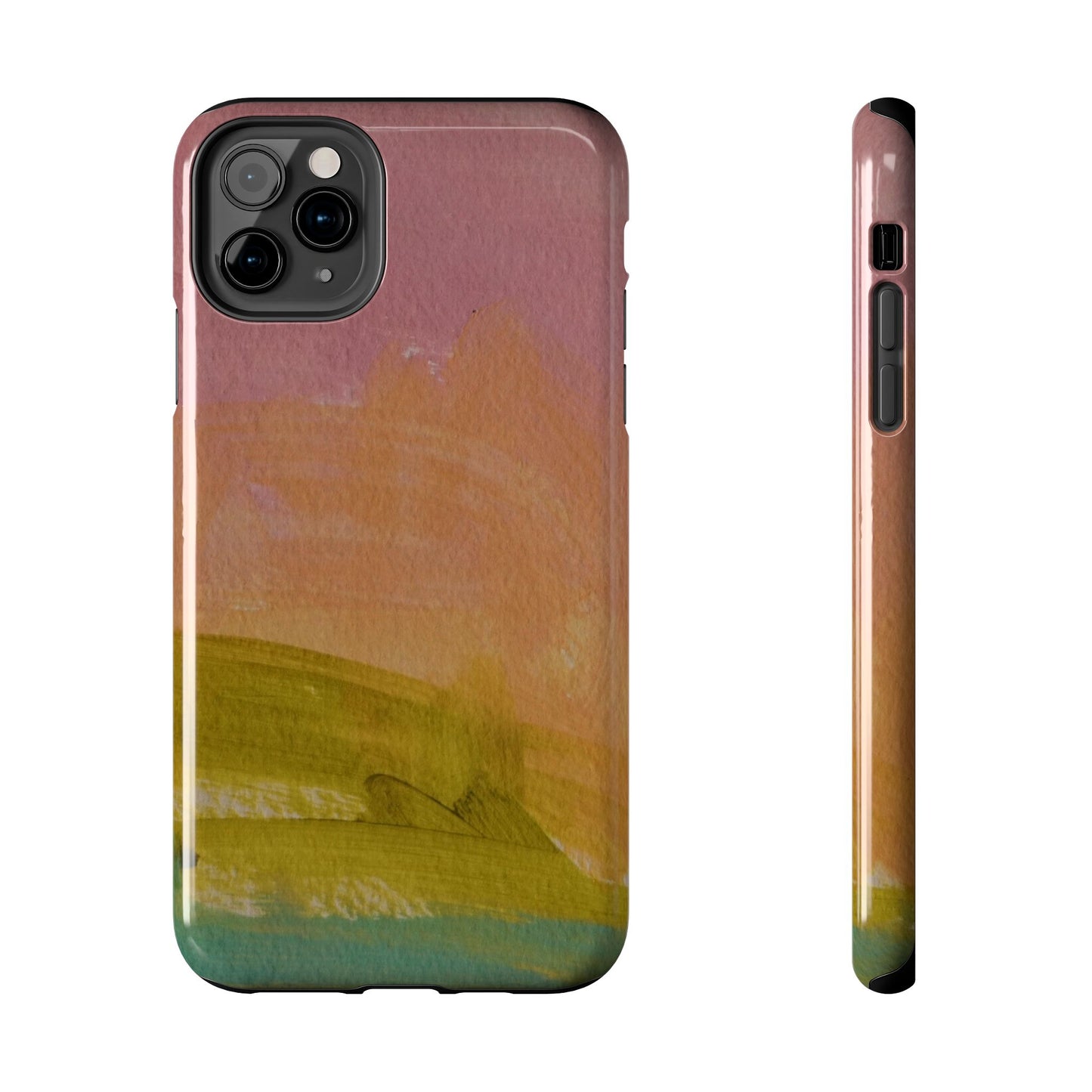 Abstract Soft Pastels Tough Phone Cases