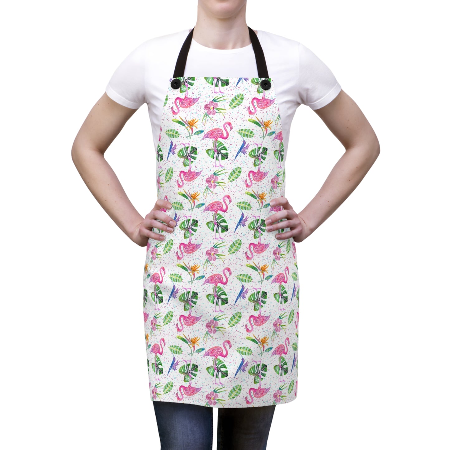 Flamingo Party Apron