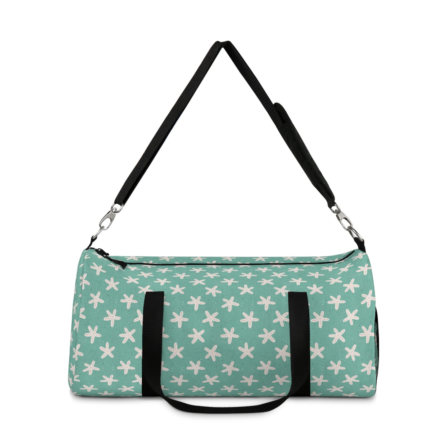 Starfish in Sea Green Duffel Bag