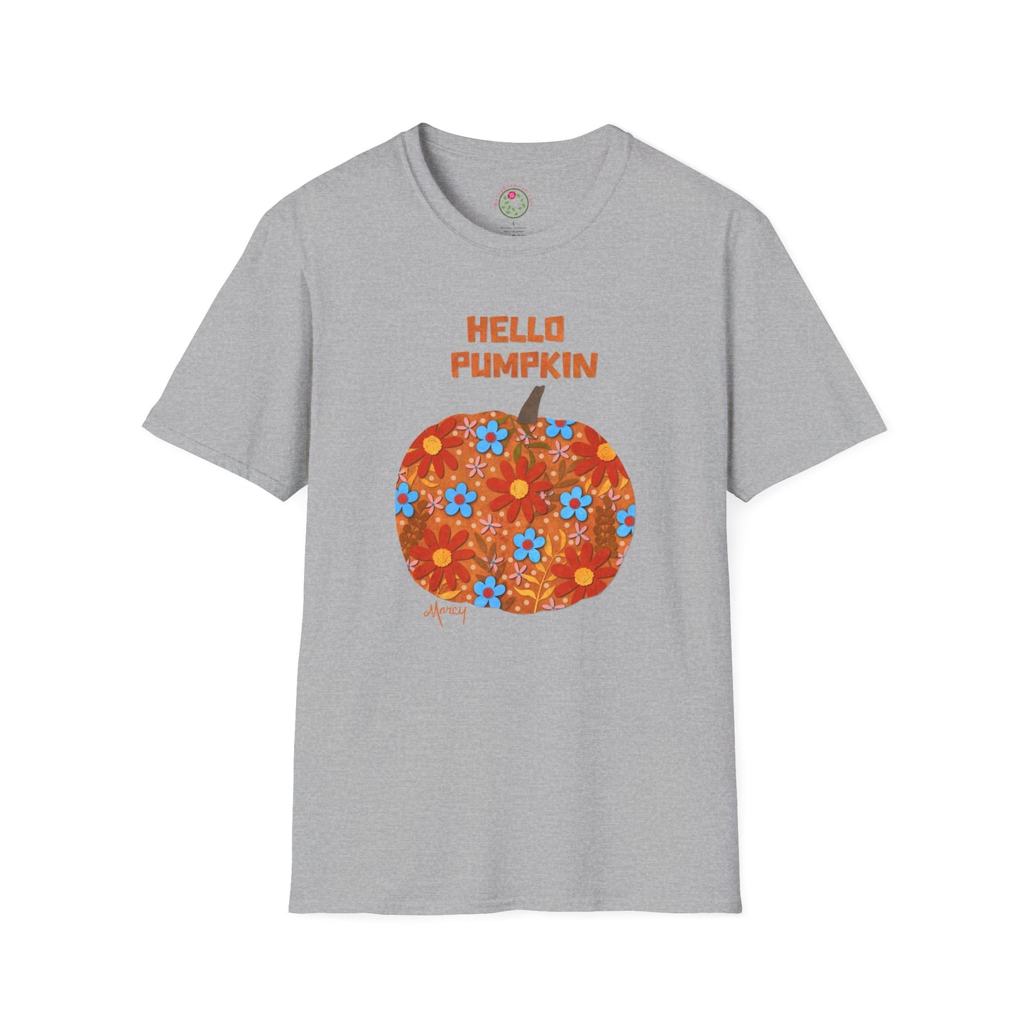 Hello Pumpkin Collage Softstyle T-Shirt