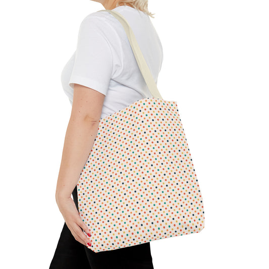 Beach Polka Dots Tote Bag