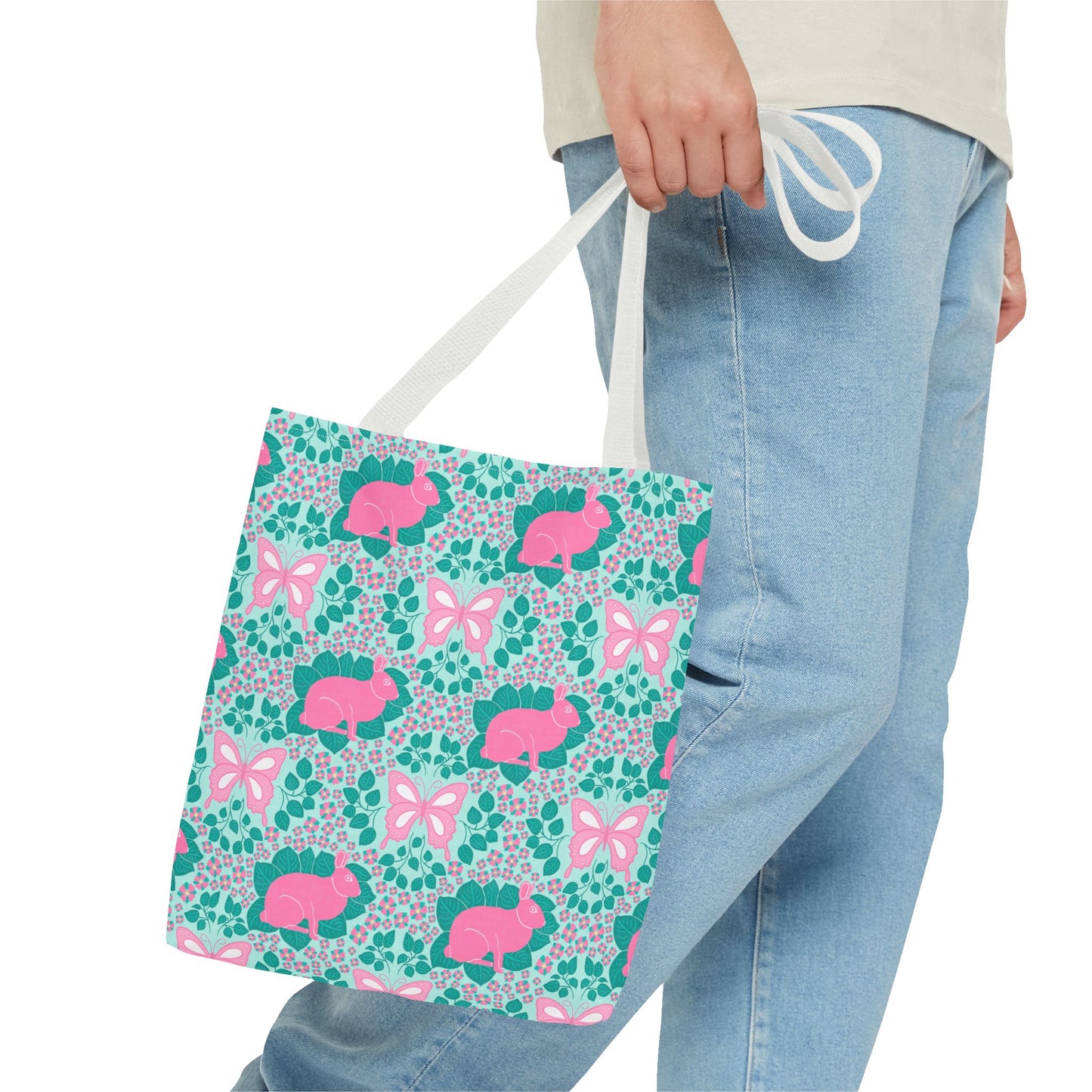 Bunnies & Butterflies Tote Bag