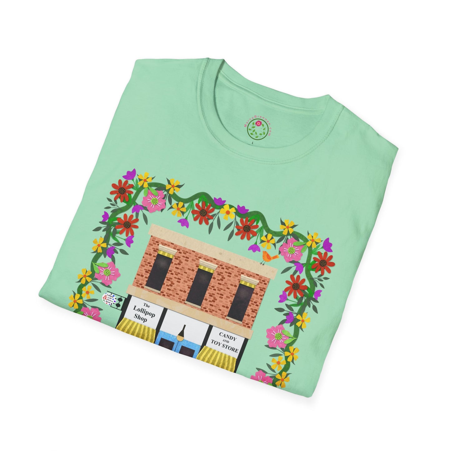 Lollipop Shop Collage Softstyle T-Shirt