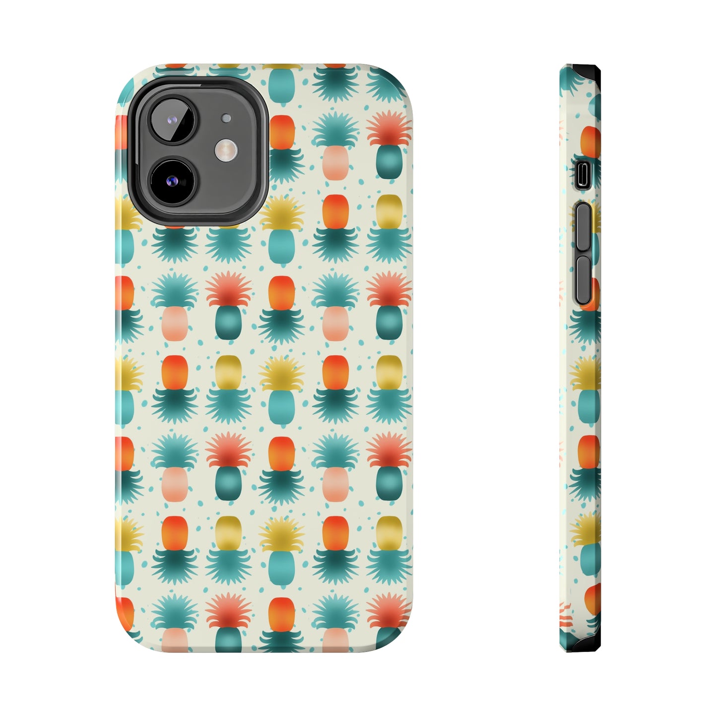 Sunbaked Collection -- Pineapples Tough Phone Cases, Case-Mate