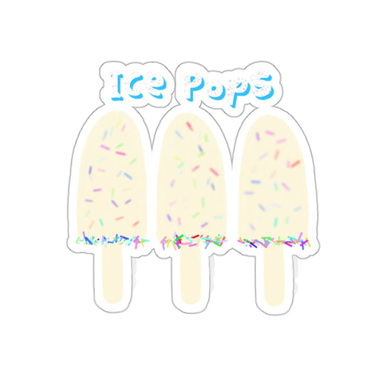 Ice Pops Die Cut Sticker