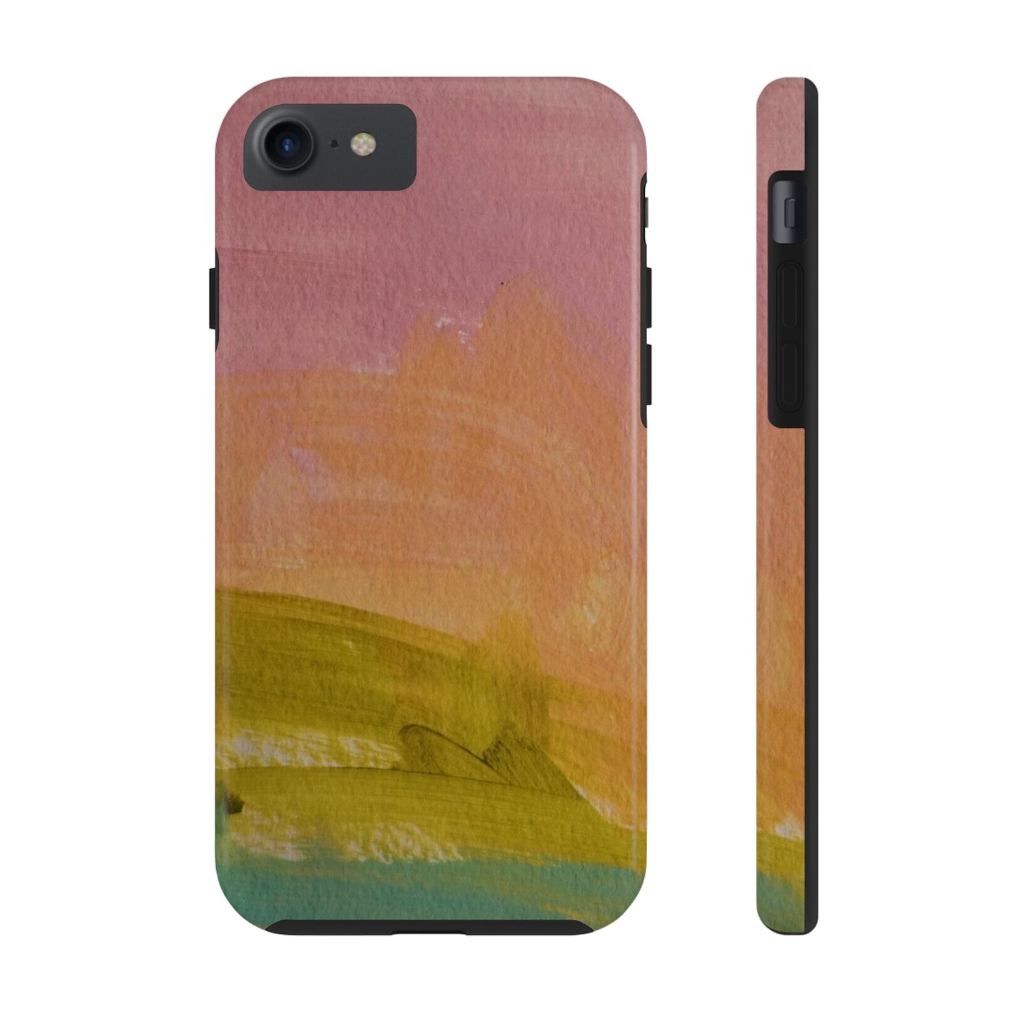 Abstract Soft Pastels Tough Phone Cases