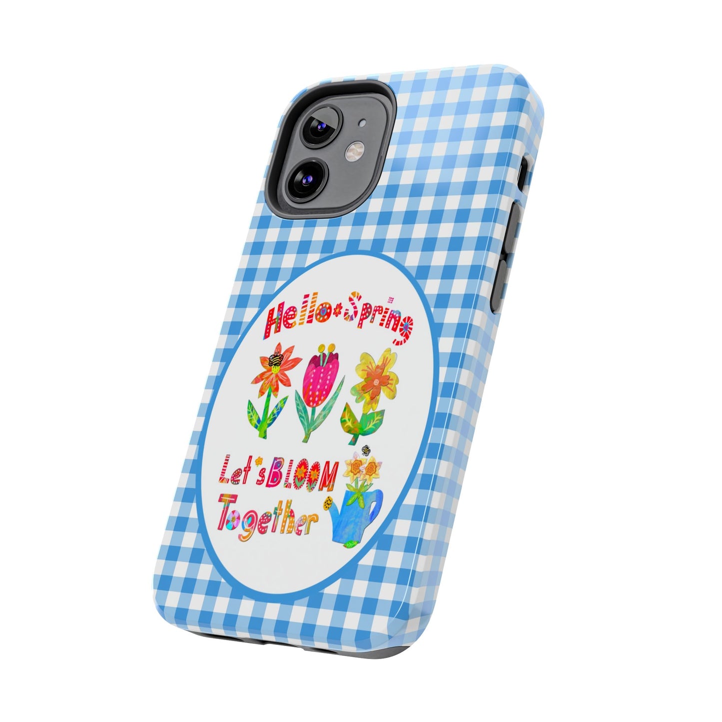 Hello Spring Collage Tough Phone Cases