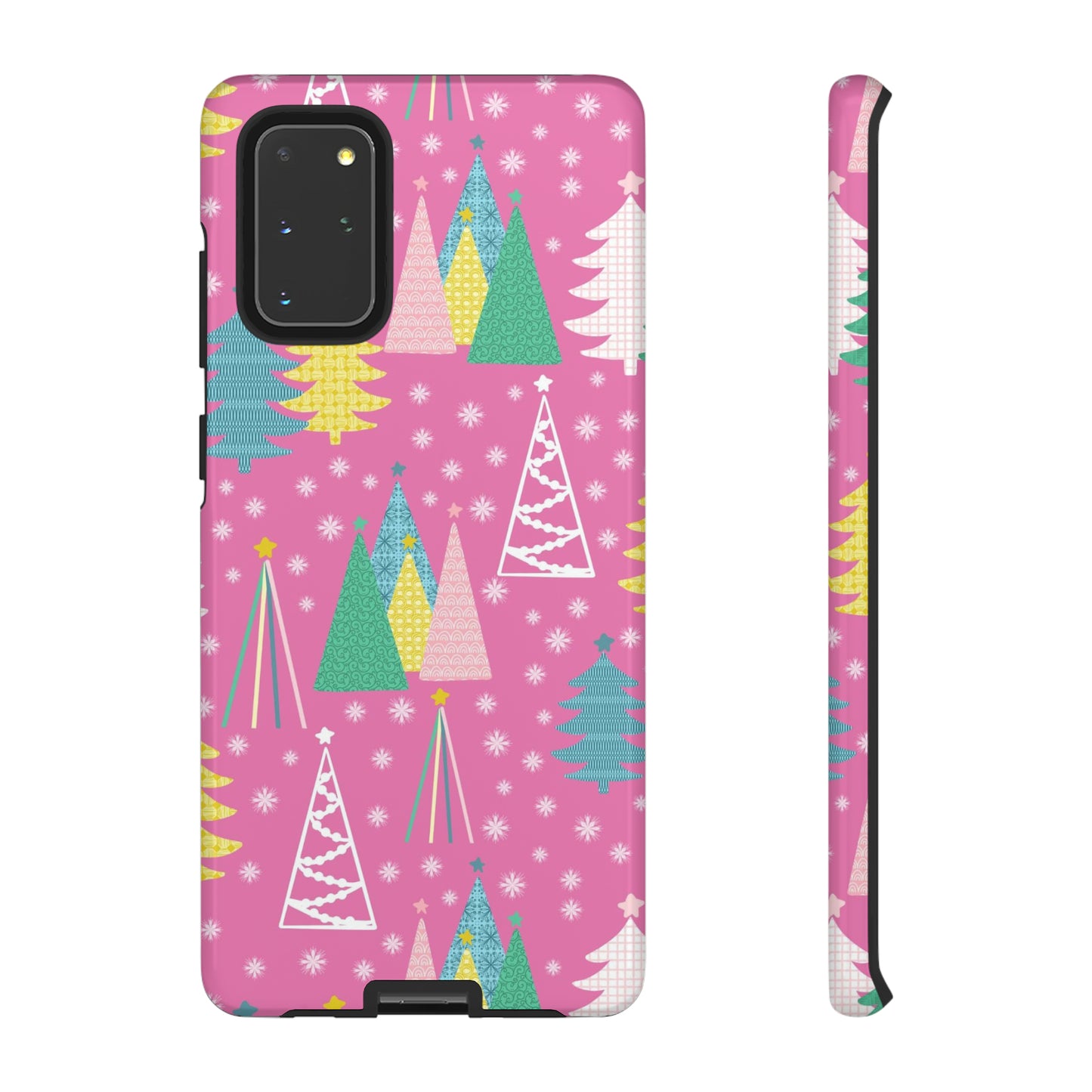 Pastel Christmas Trees Tough Cases