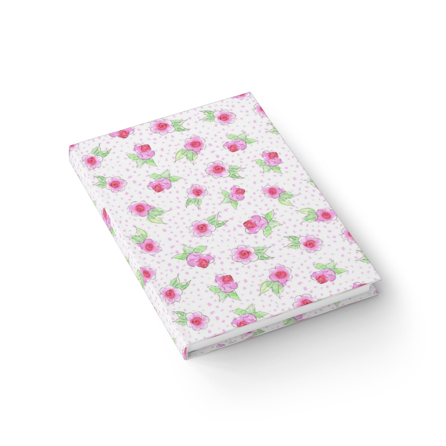 Maria’s Pink Roses Chintz Design - Journal - Blank