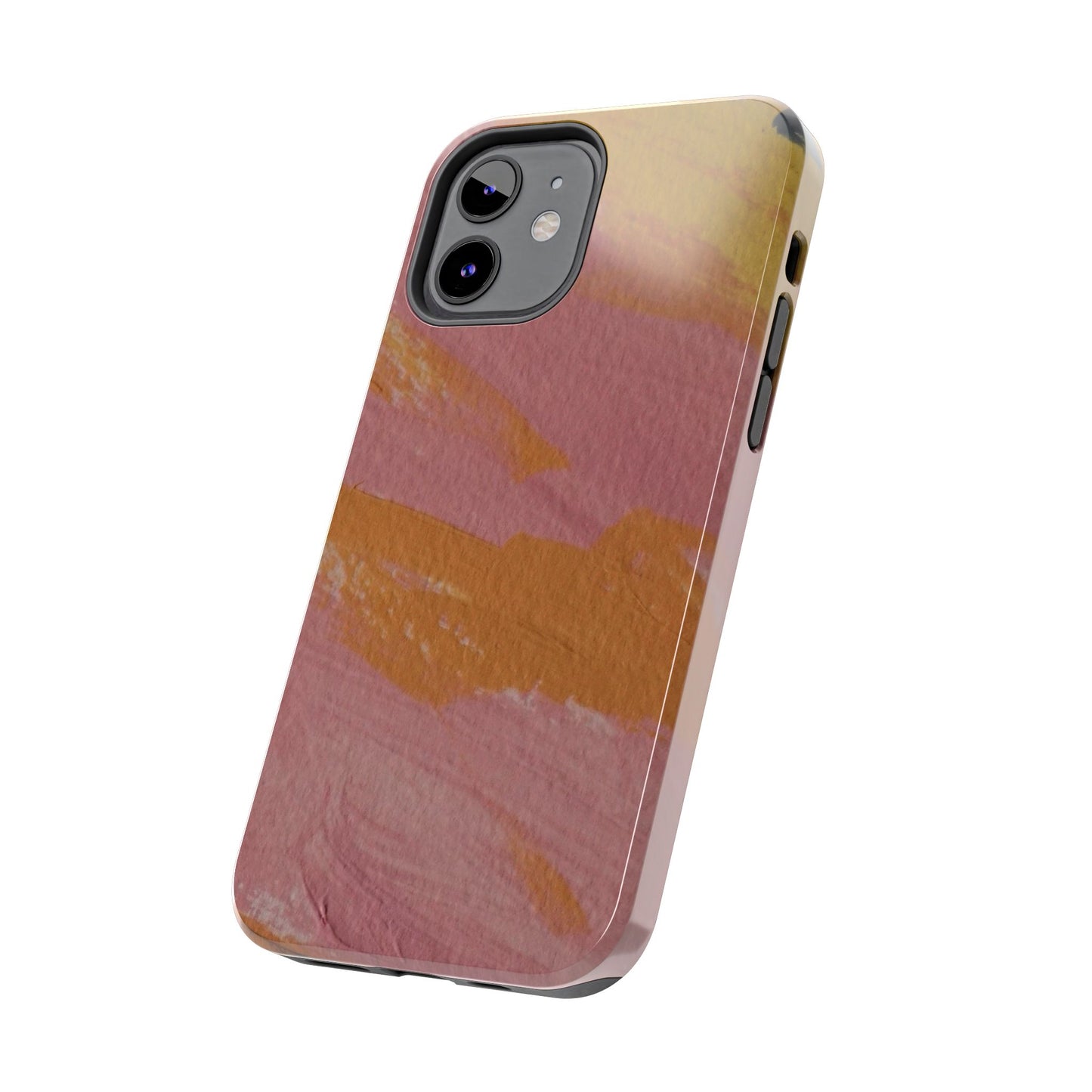 Abstract Pastel Pink Tough Phone Cases