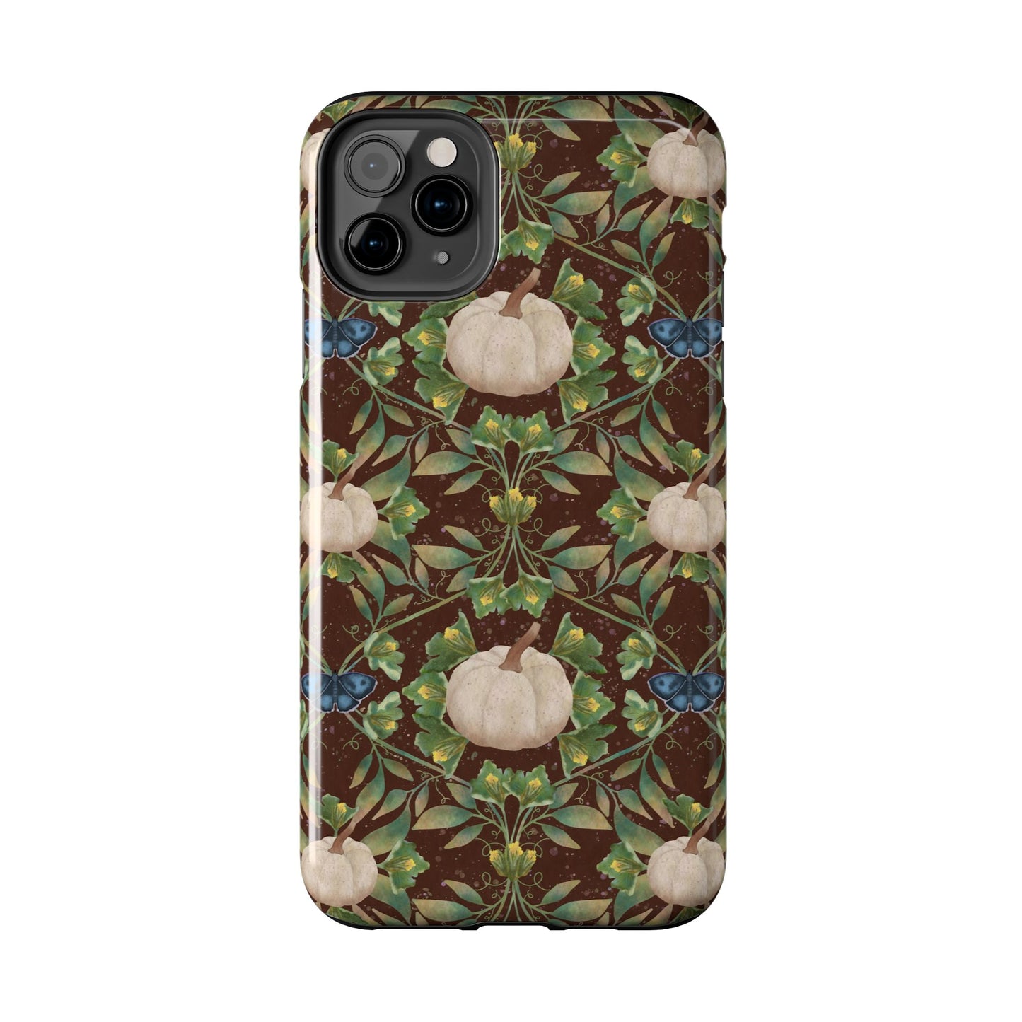 White Pumpkins Tough Phone Cases