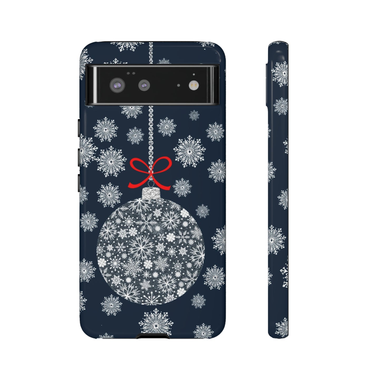 Sparkly Snowflake Bauble Tough Cases - Snowflake Bauble phone case