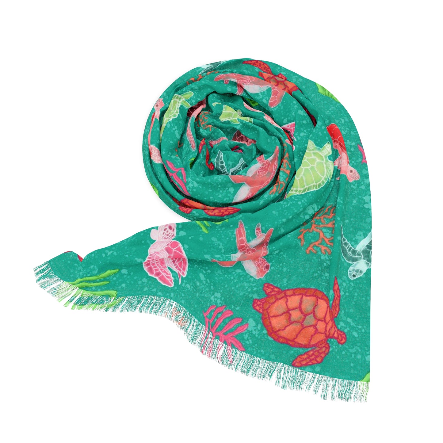 Sea Turtles Light Scarf