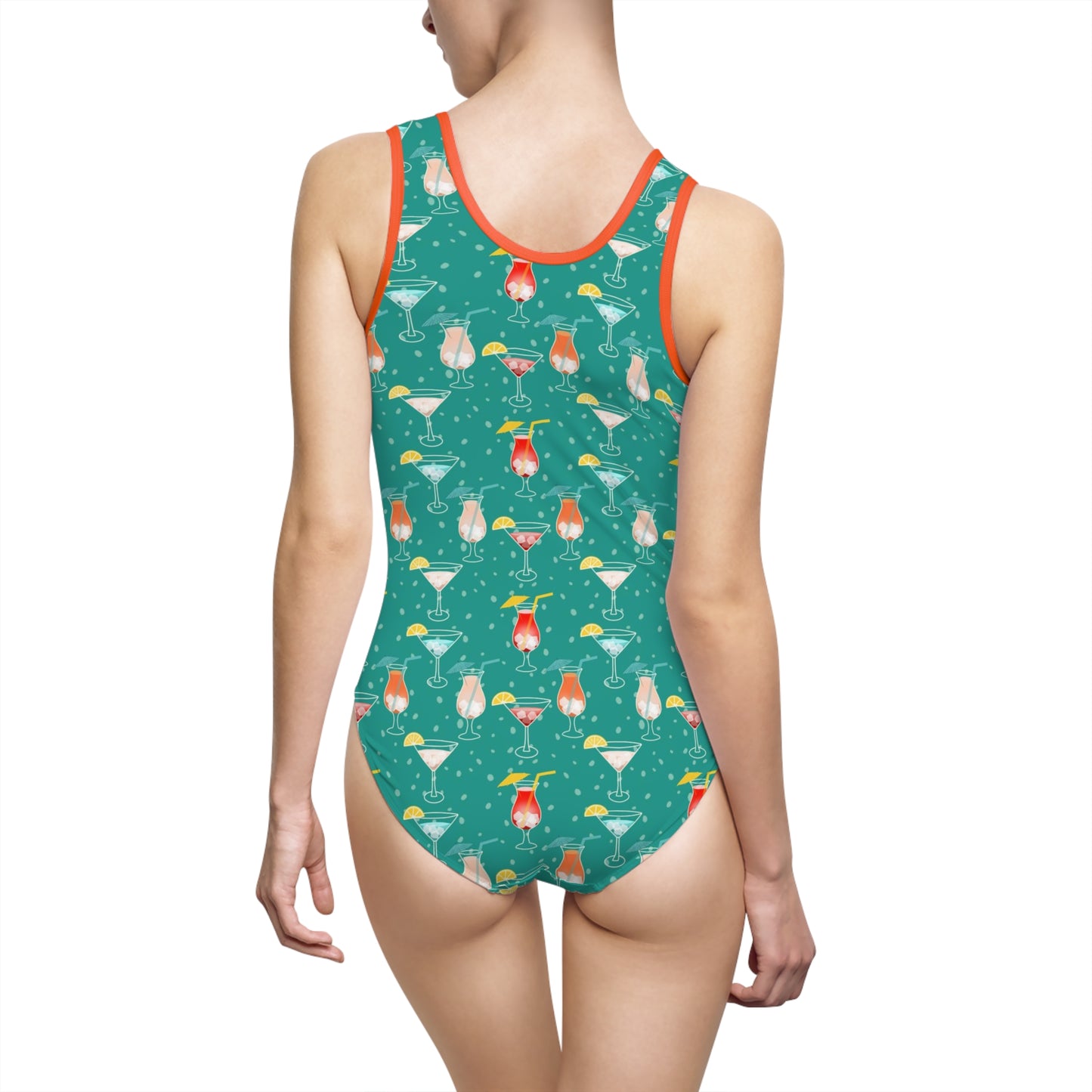 Cocktails Delight Women's One Piece Swimsuit