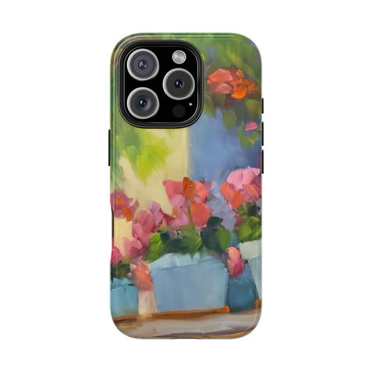Provence Geraniums Tough Phone Cases