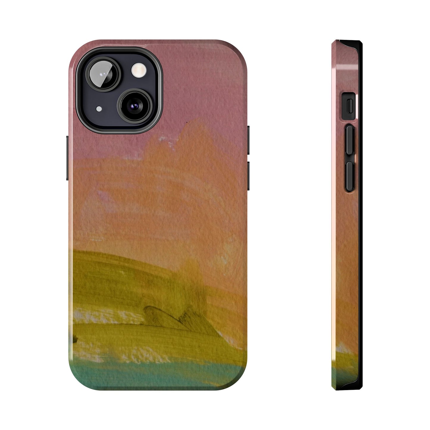 Abstract Soft Pastels Tough Phone Cases