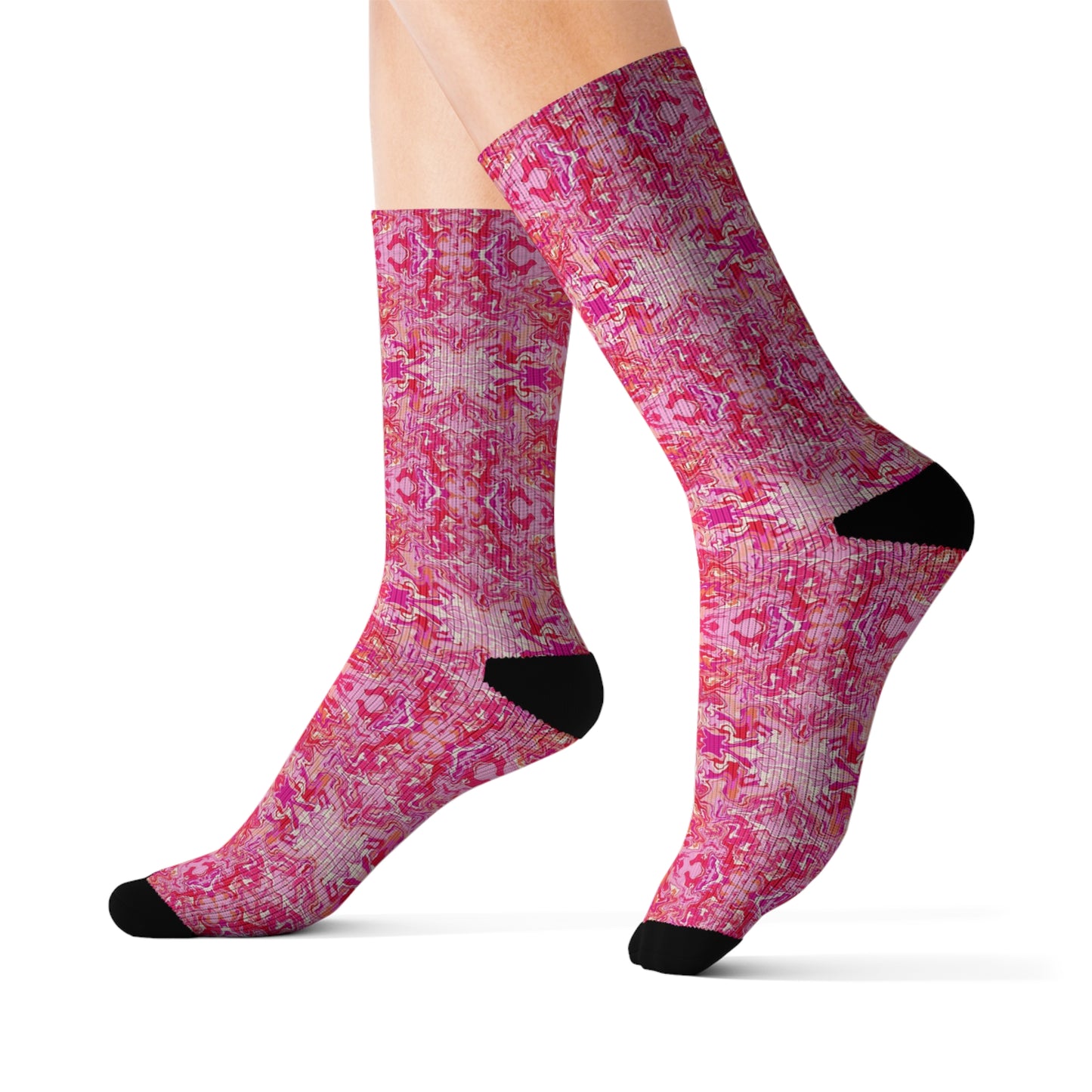 Boho Bougainvillea Garden Women’s Socks