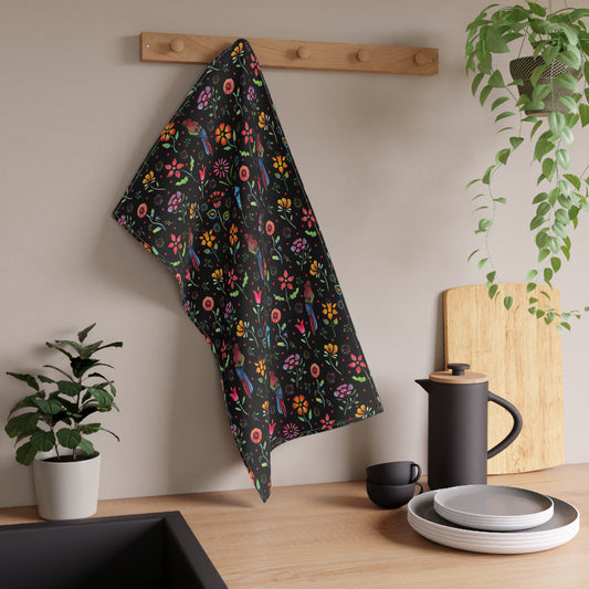 Frida Flowers Kitchen Towel