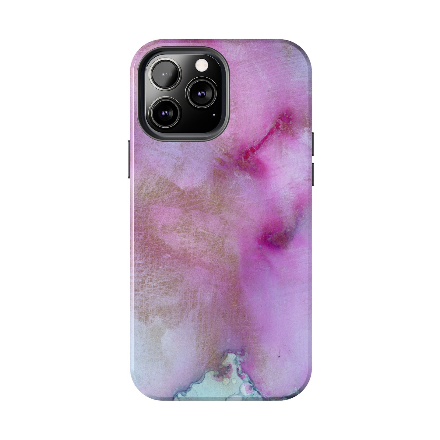 Abstract Soft Pinks Tough Phone Cases