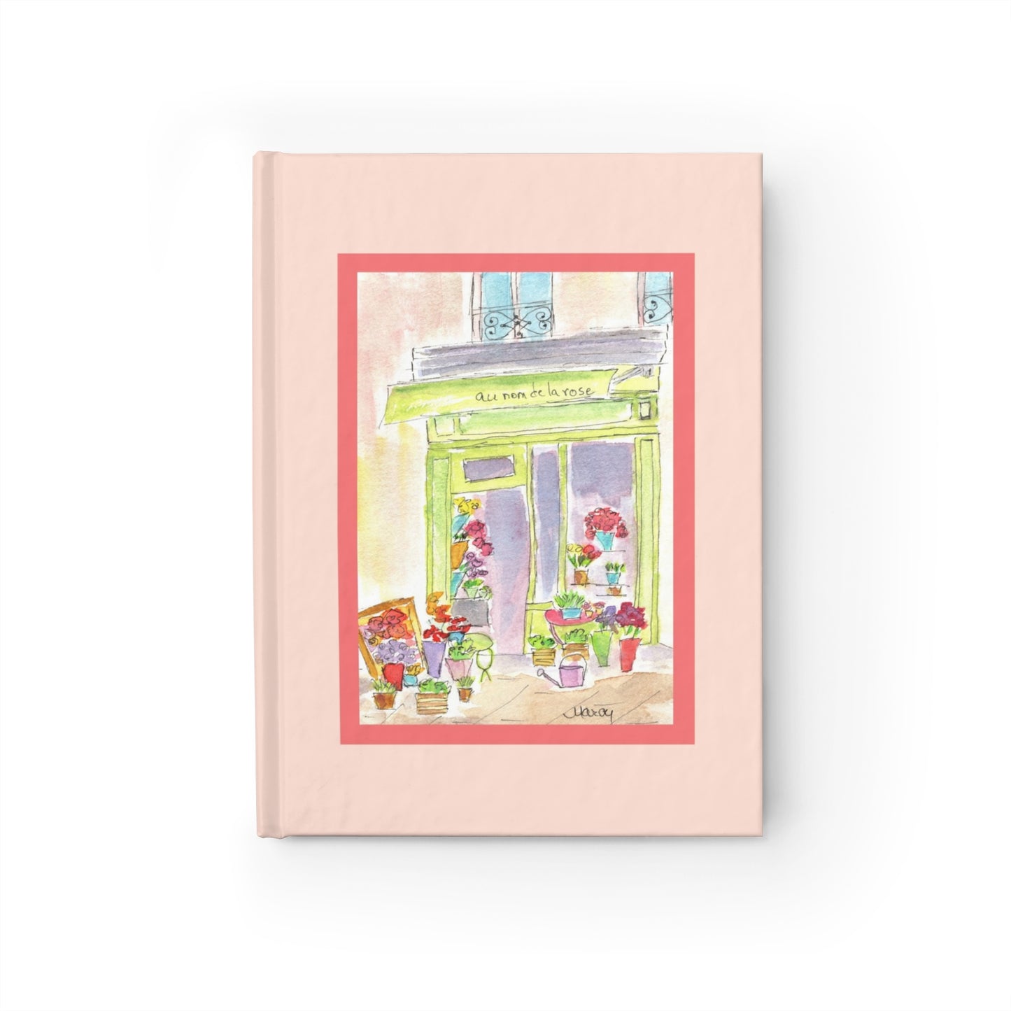 French Flower Shop - Journal - Blank