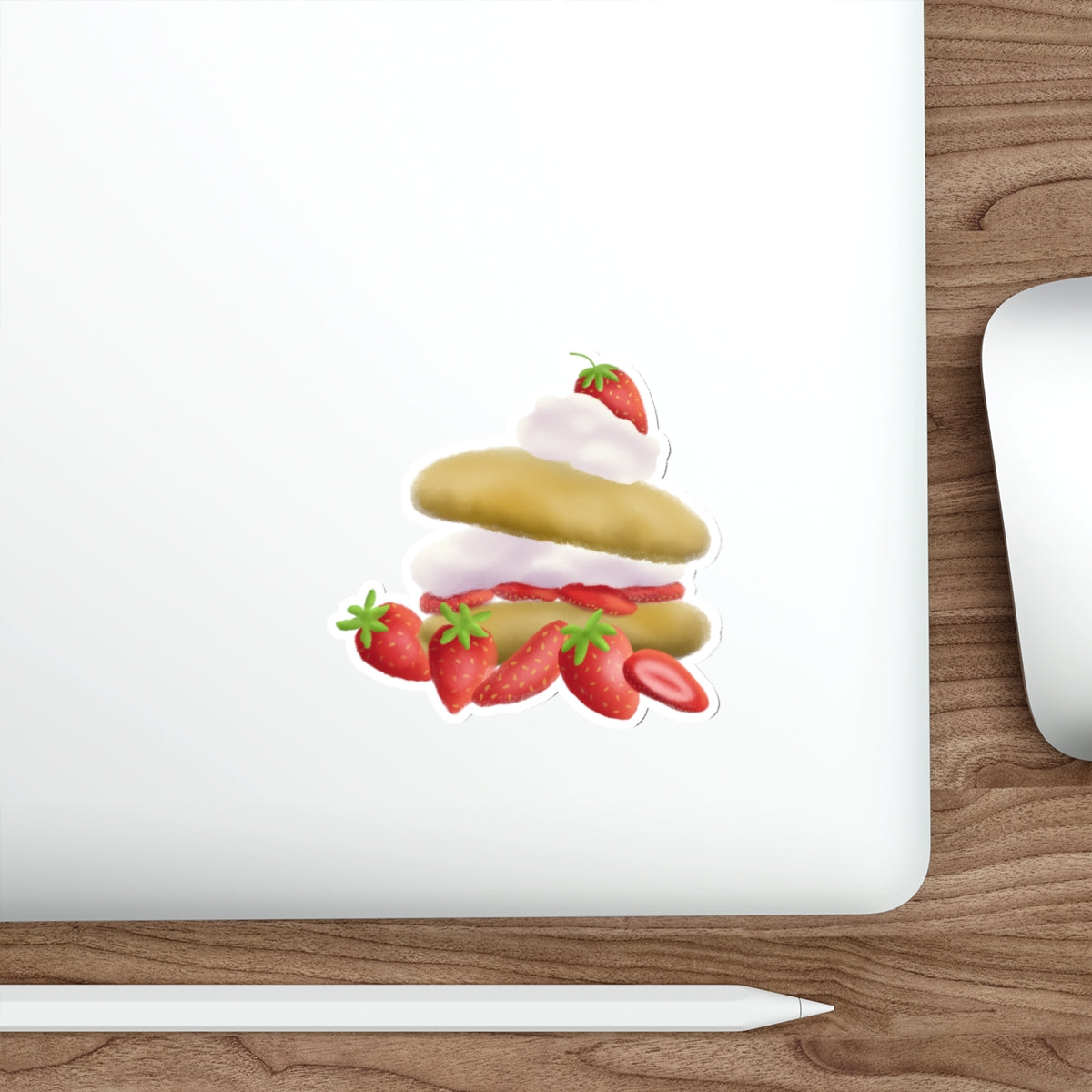 Strawberry Shortcake Die Cut Sticker