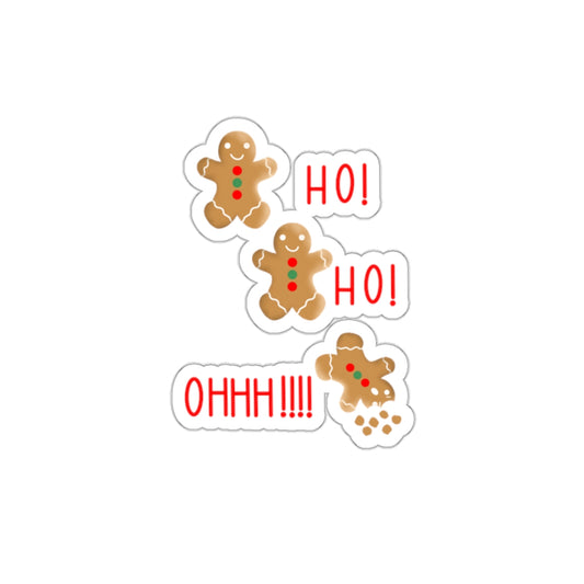 Gingerbread Men & Hearts Die-Cut Stickers