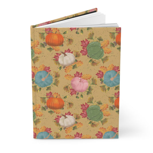 Colorful Pumpkins Hardcover Journal Matte