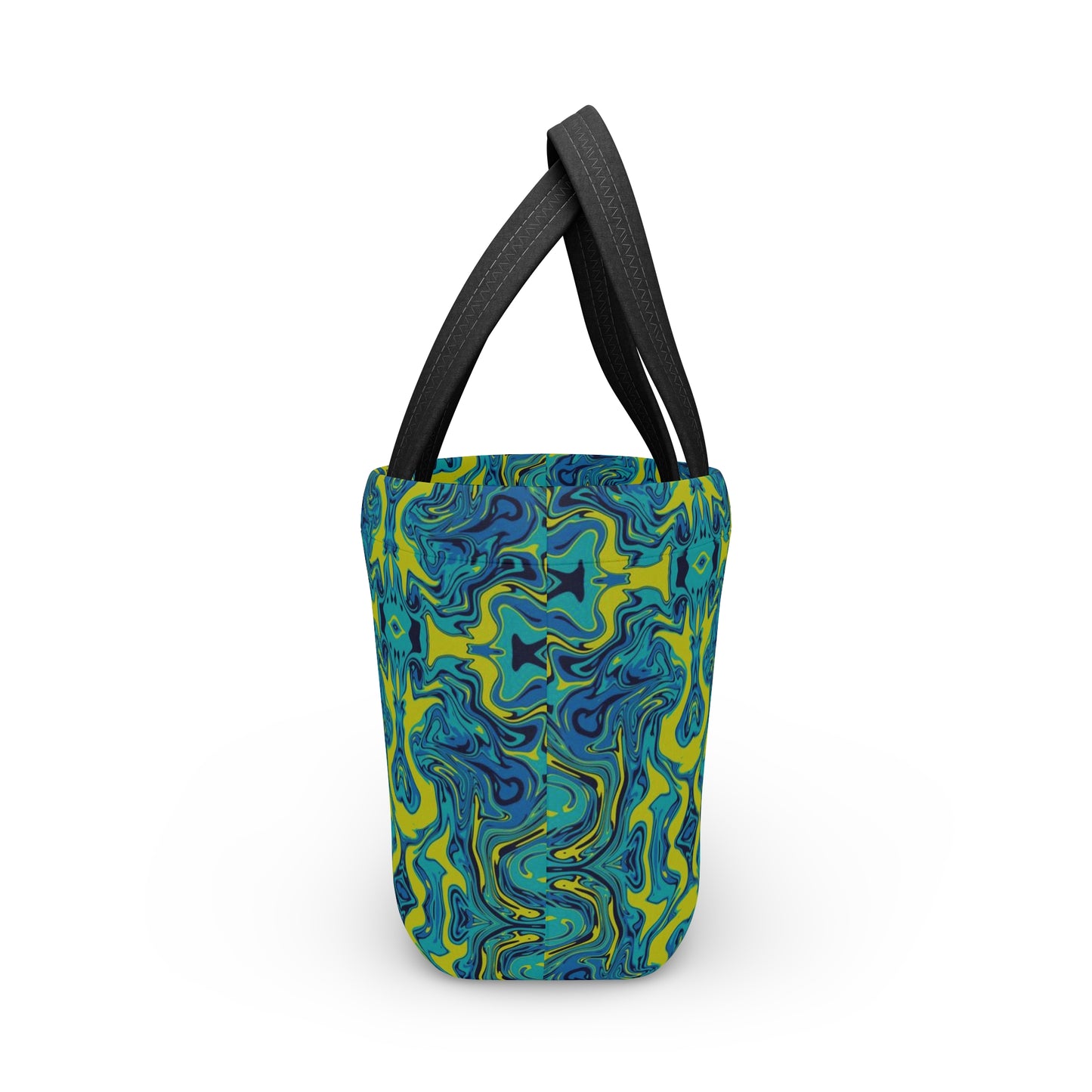 Psychedelic Waves Lunch Bag