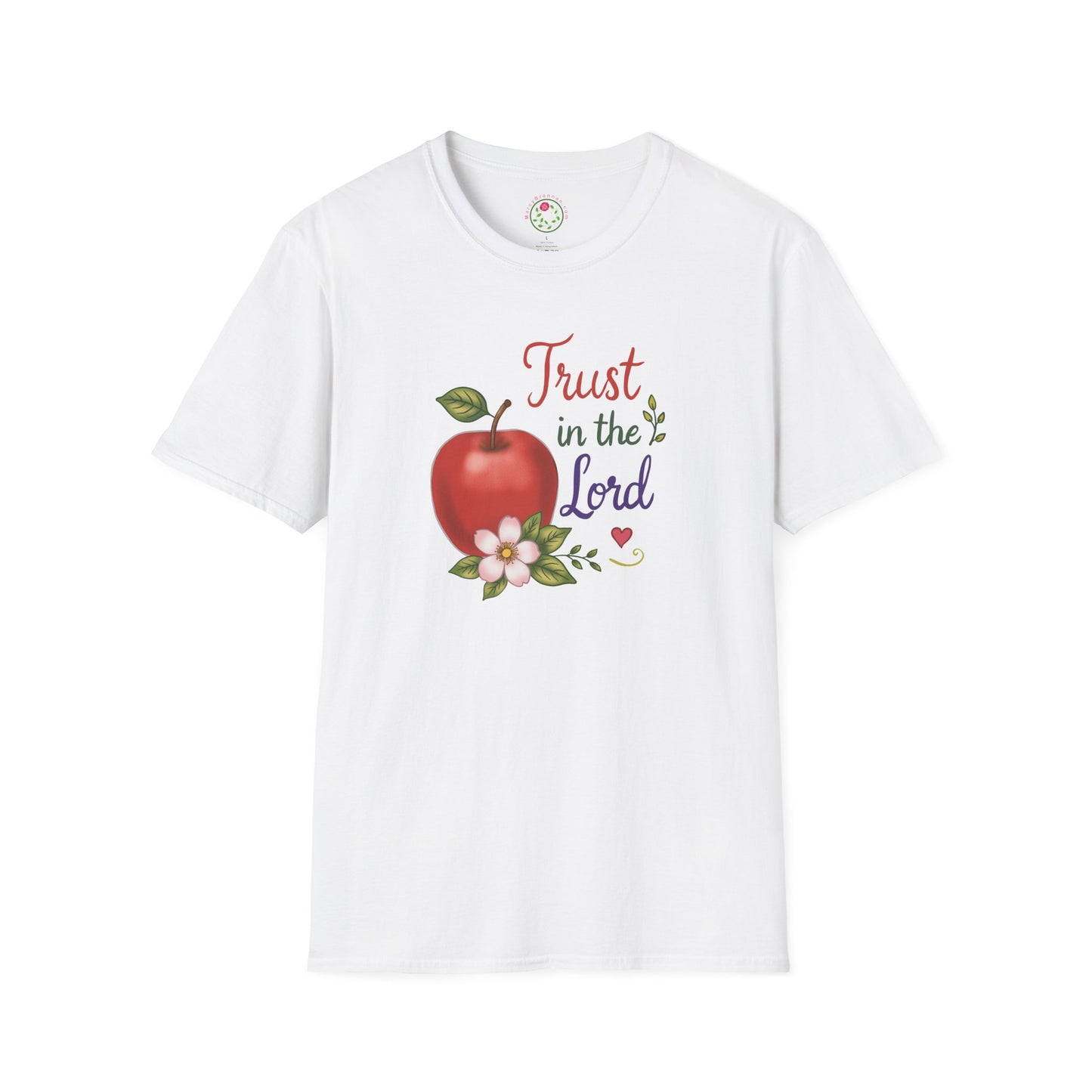 Trust in the Lord T-Shirt — Faith Apple Graphic Tee