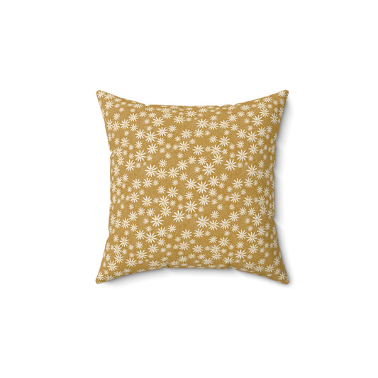 Chickweed Flowers Spun Polyester Square Pillow