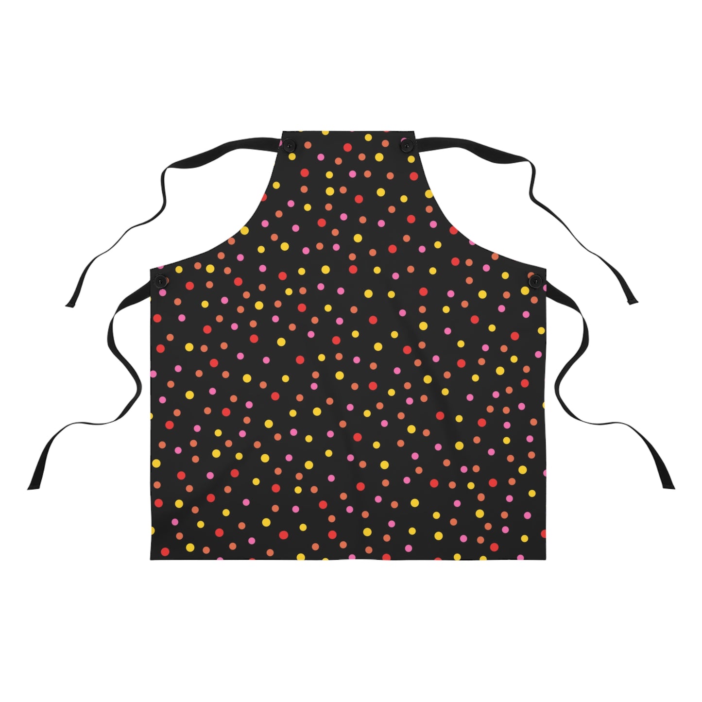 Frida Polka Dots Apron, kitchen accessory, cooking accessory, plaid apron, custom designed apron