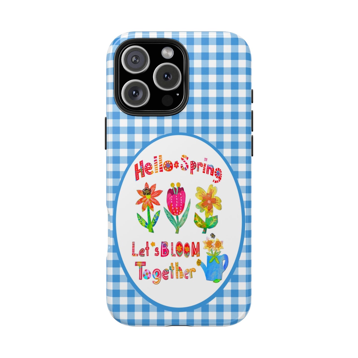 Hello Spring Collage Tough Phone Cases