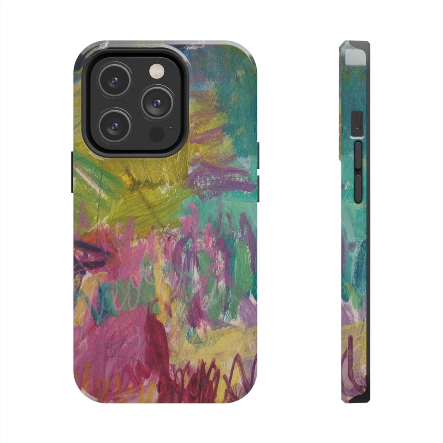 Abstract Pastel Tough Phone Cases